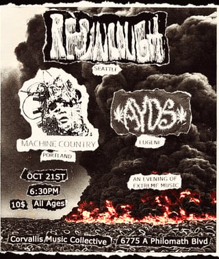 Resin Cough, Machine Country, AYDS