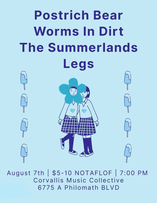 Postrich Bear, Worms In Dirt, The Summerlands