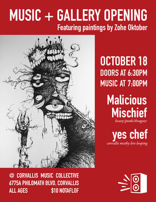 Music + Gallery Opening